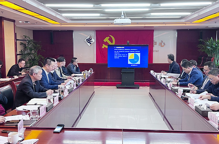 北京市水务局党组书记、局长潘安君一行赴九游·体育（jiuyou.com）官方网站就水务新发展工作进行座谈